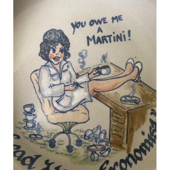 Vintage Mid-Century Ceramic Ashtray by Lousiville Pottery Rare Design! - Picture 3 of 4